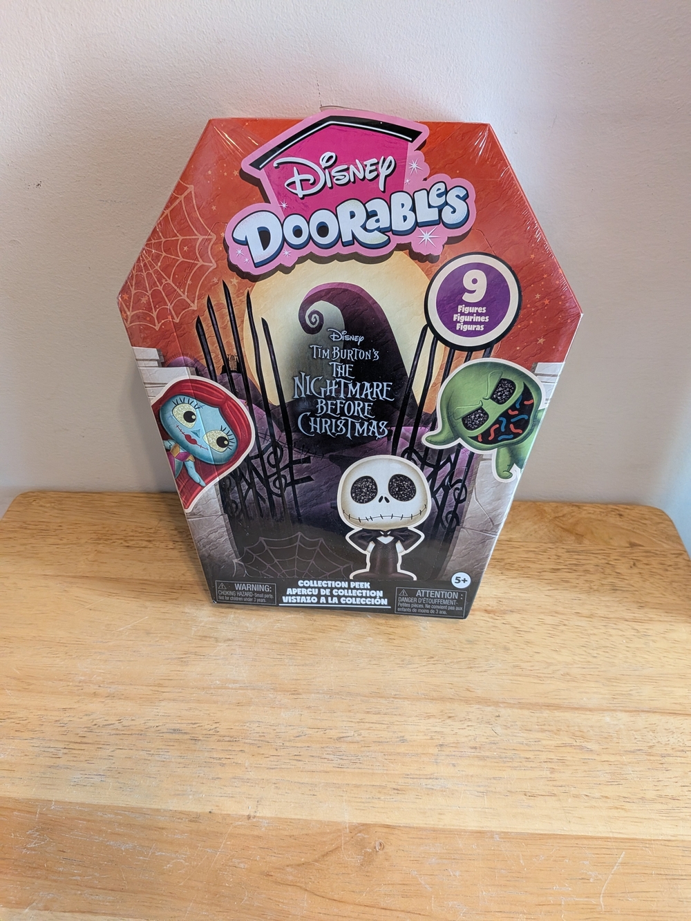 The Nightmare Before Christmas Collectible Figures - Pink/Orange Box